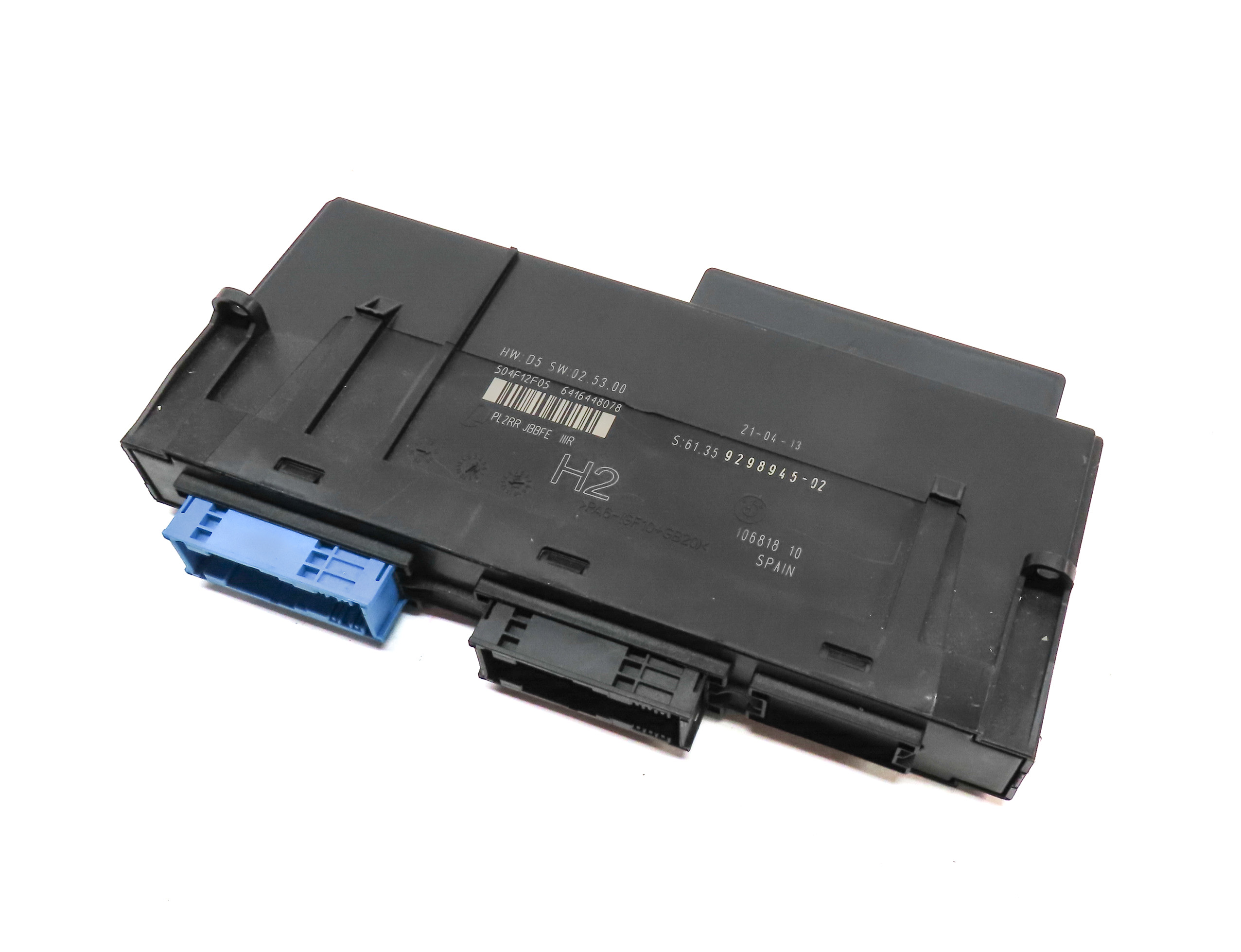 12-15 BMW 335 X1 (E84 E90 E92 E93) PRIMARY BODY CONTROL MODULE COMPUTER (BCM) — exact item pictured